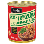 Каша горохова зі свининою hapay!